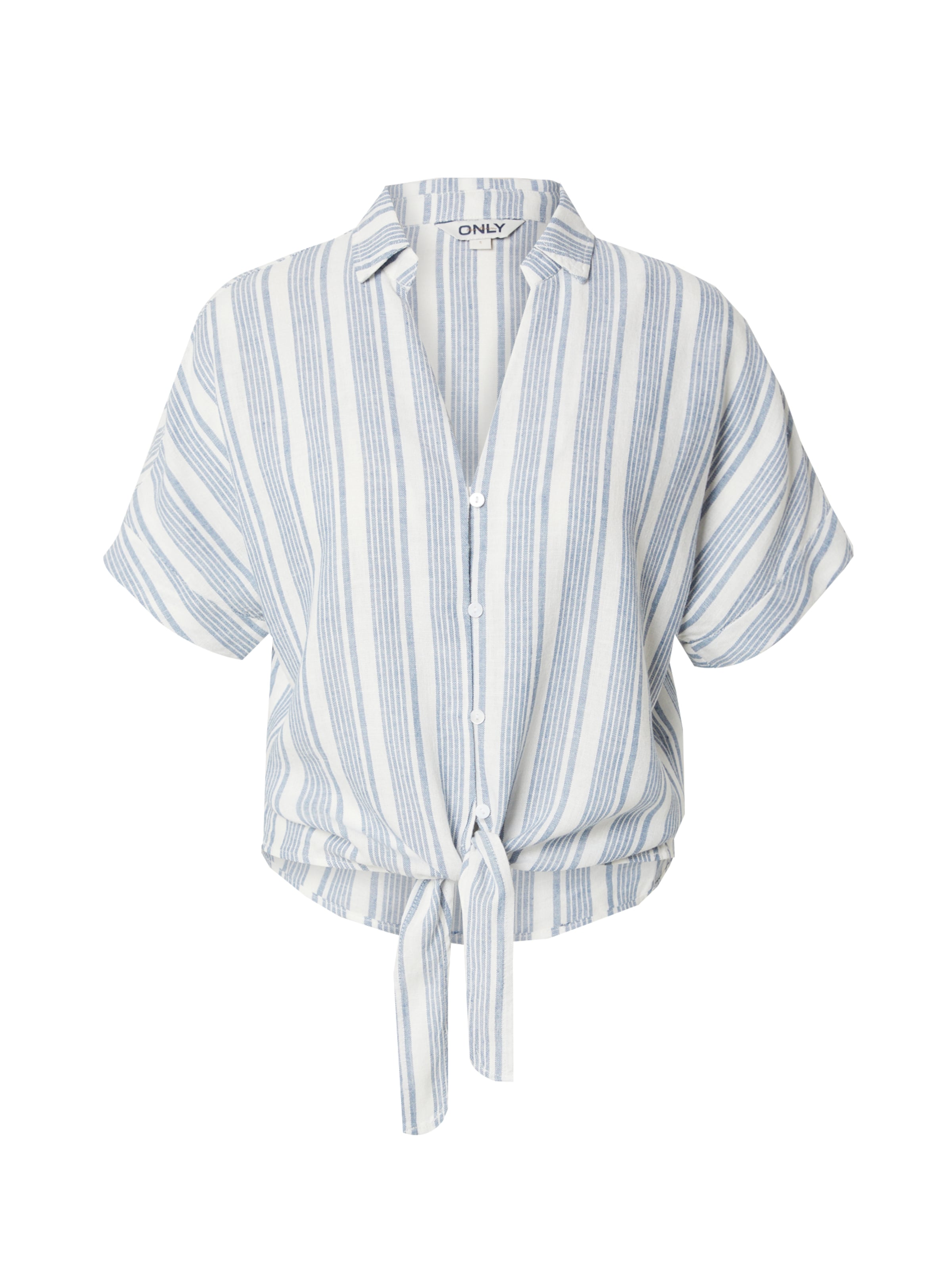 ONLY Μπλούζα 'ONLCARO' σε μπλε περιστεριού / λευκό, Άποψη προϊόντος