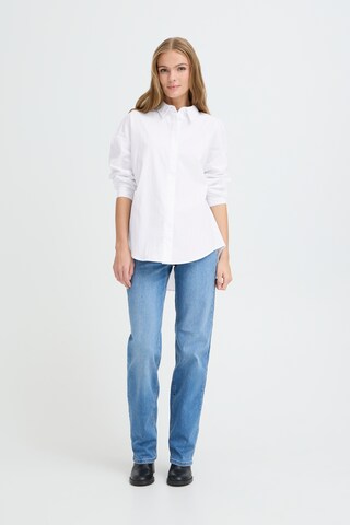 ICHI Blouse in White