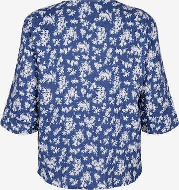 Zizzi - Camisa de pijama 'Mcecilie' em azul