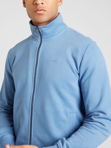 s.Oliver Zip-Up Hoodie in Blue