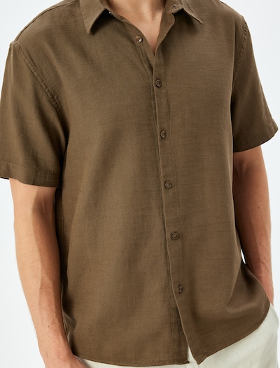 Koton Button Up Shirt in Olive, Item view