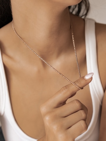 Hey Happiness - Cadena 'Rope' en oro