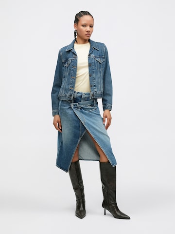 REPLAY Spódnica w kolorze niebieski