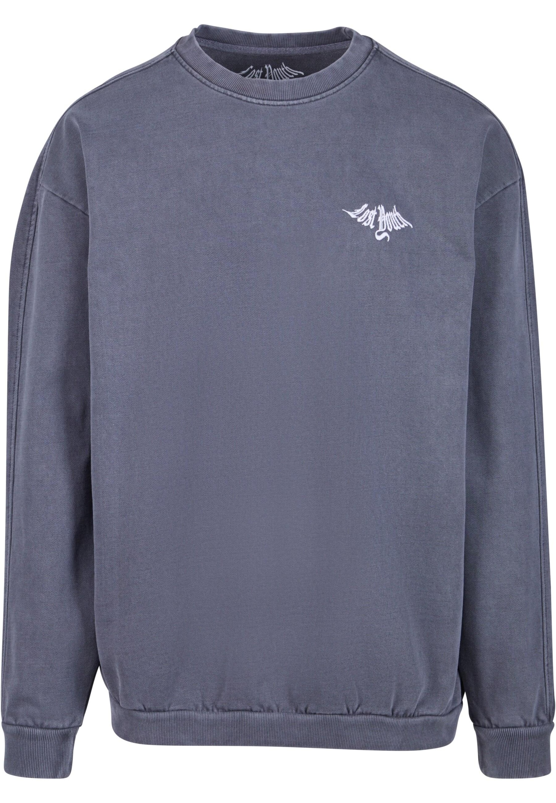 Sweat-shirt 'Terry Classic' Lost Youth en bleu : devant