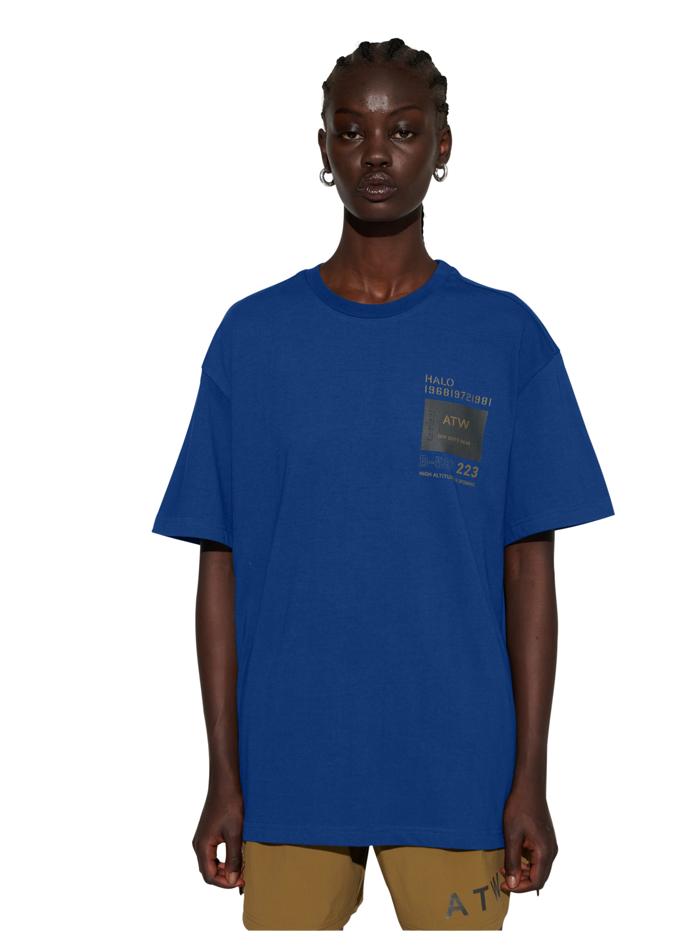 HALO T-Shirt in Blau