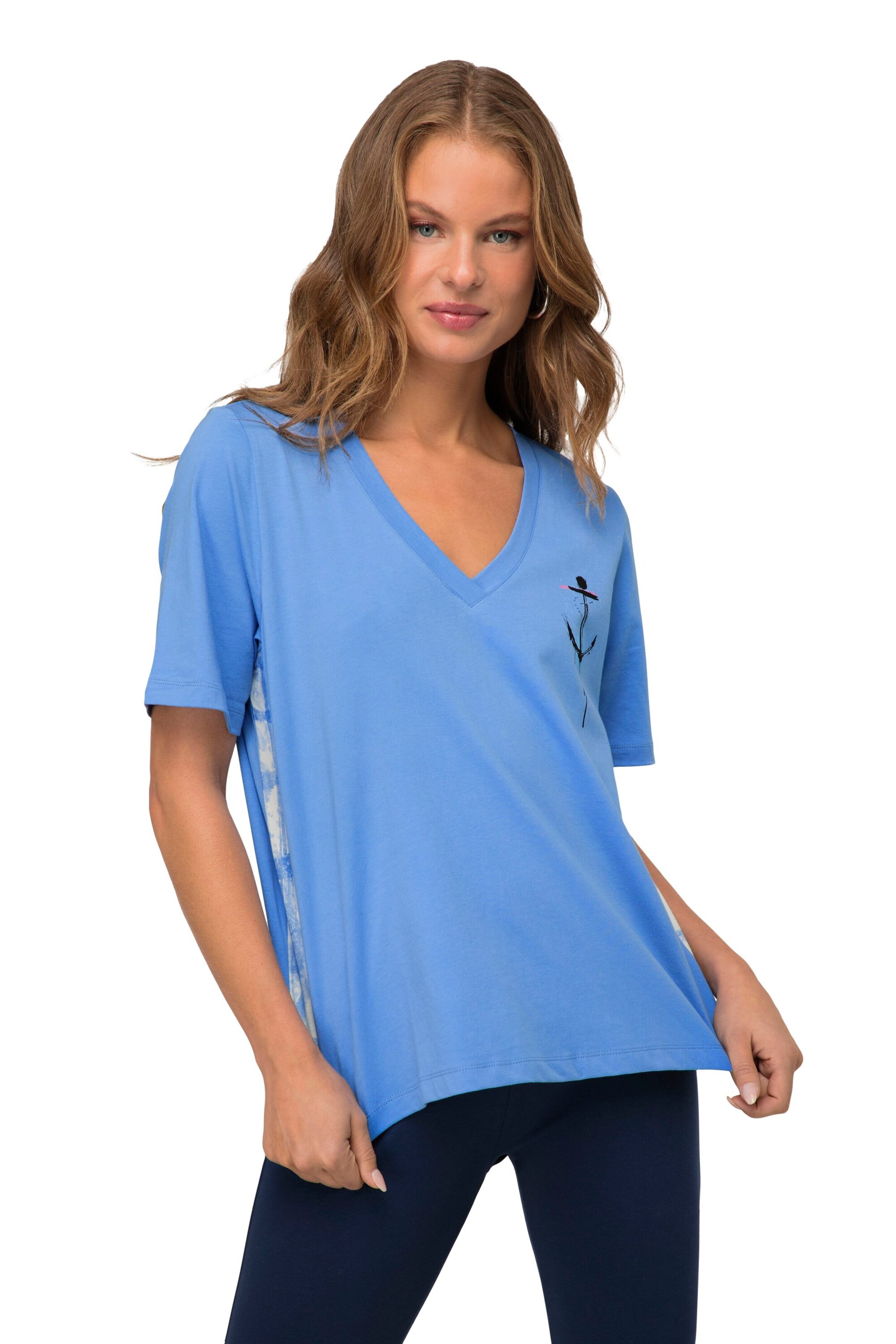 LAURASØN Shirt in Blue: front