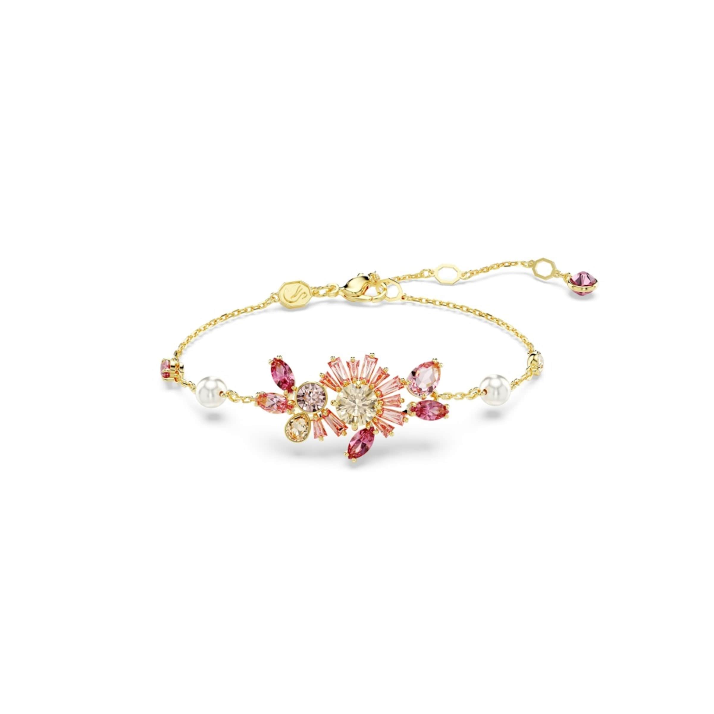 Swarovski Bracelet in Gold: front