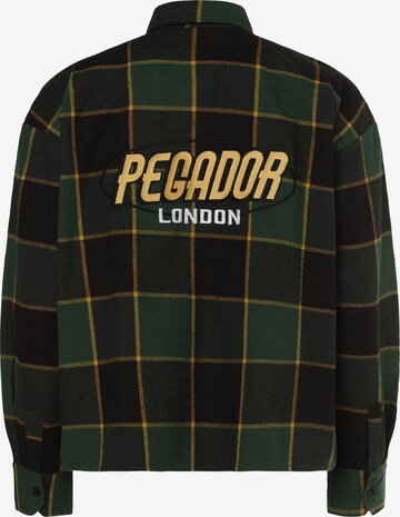 Pegador Comfort fit Overhemd 'Eastfield' in Groen