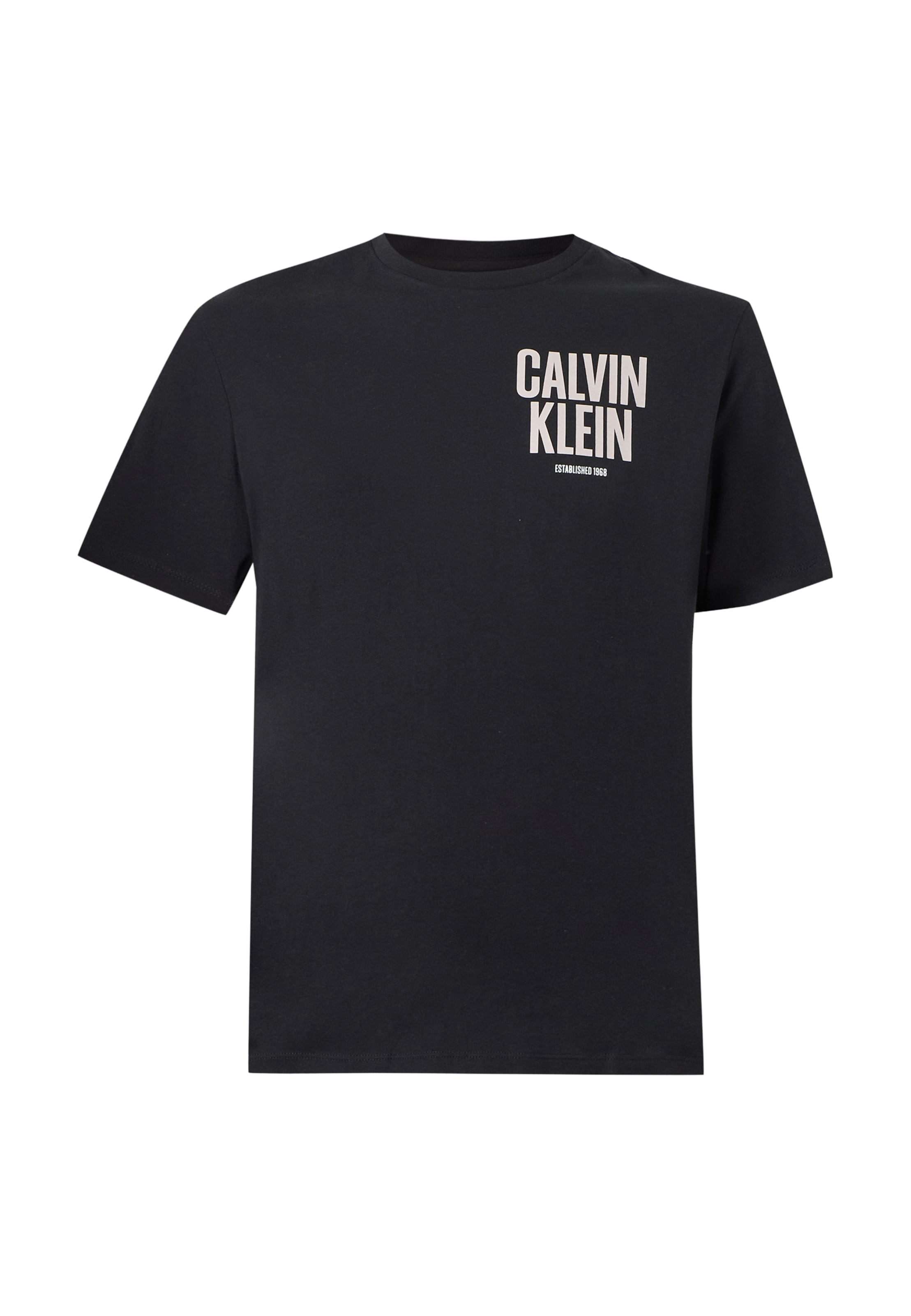 melns Calvin Klein Jeans T-Krekls: no priekšpuses