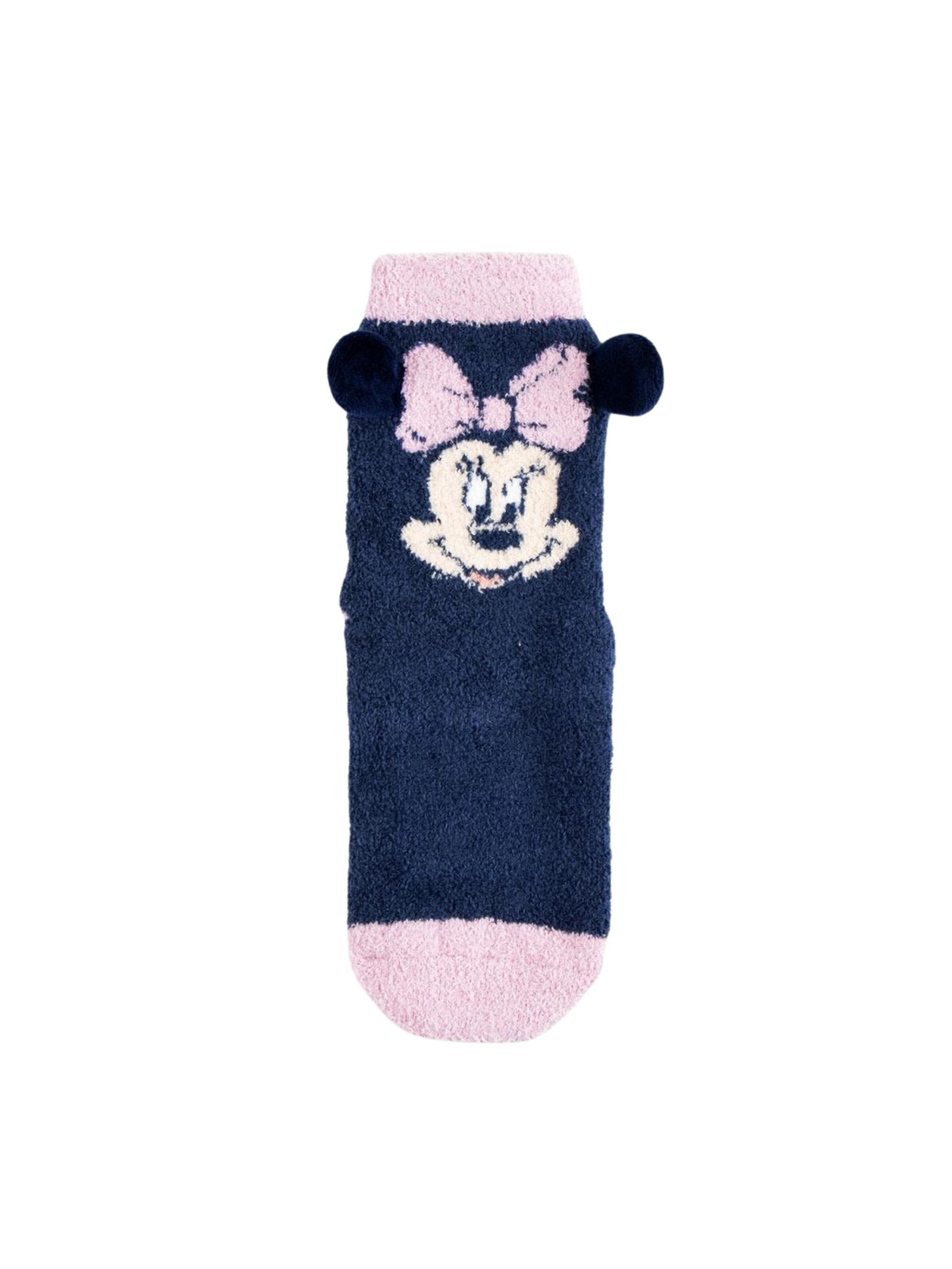Chaussettes 'Rutschfeste Socken Minnie' DISNEY en bleu : devant