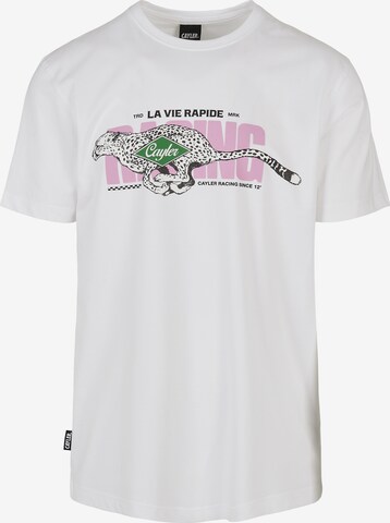 Cayler & Sons T-Shirt 'La Vie Rapide' in Weiß: predná strana