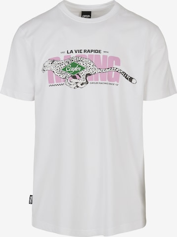 Cayler & Sons T-Shirt 'La Vie Rapide' in Weiß: predná strana