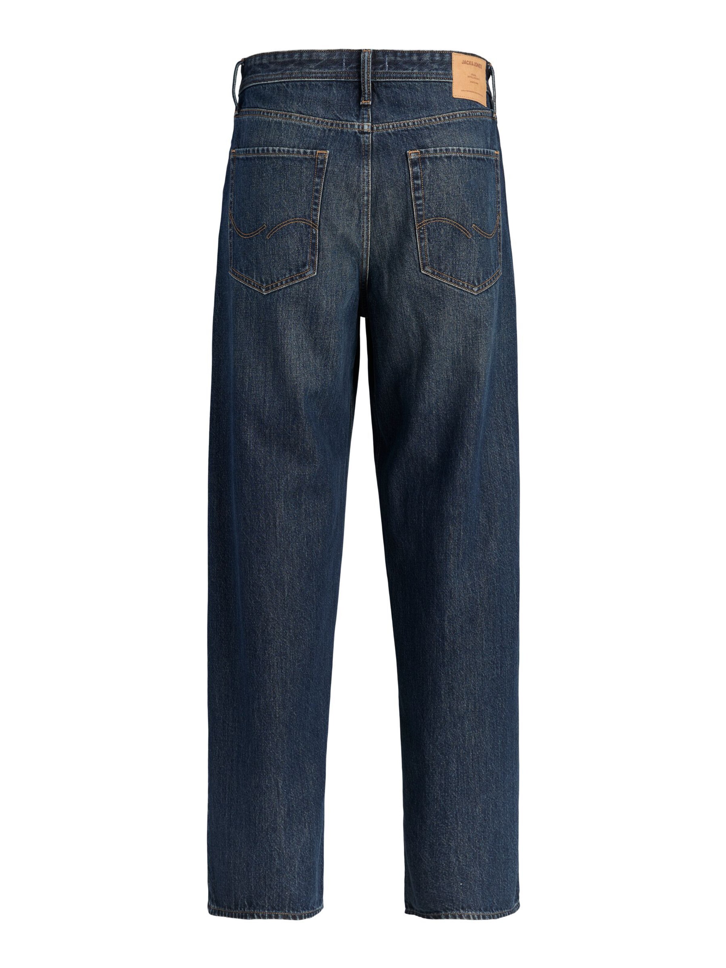 JACK & JONES Wide Leg Jeans 'JJ Dave' i blå