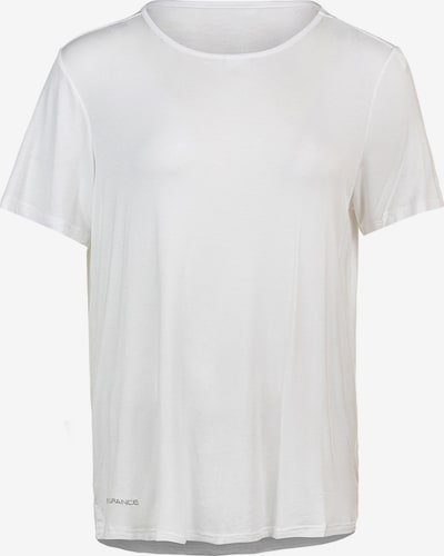ENDURANCE Functioneel shirt 'Siva' in de kleur Zilvergrijs / Wit, Productweergave