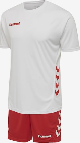 Hummel Trainingspak in Rood: voorkant