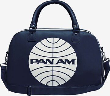 LOGOSHIRT Schultertasche in Blau: predná strana
