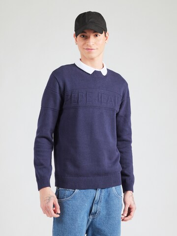 Pepe Jeans - Jersey 'NINO RO' en azul: frente