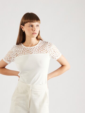 ABOUT YOU - Camisa 'Gina' em branco: frente