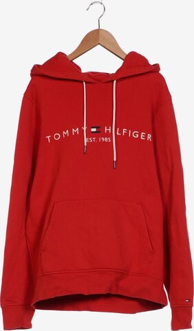 TOMMY HILFIGER Kapuzenpullover M in Rot: predná strana