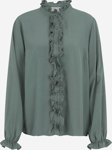 Chemisier 'CR Venea' Cream en vert : devant