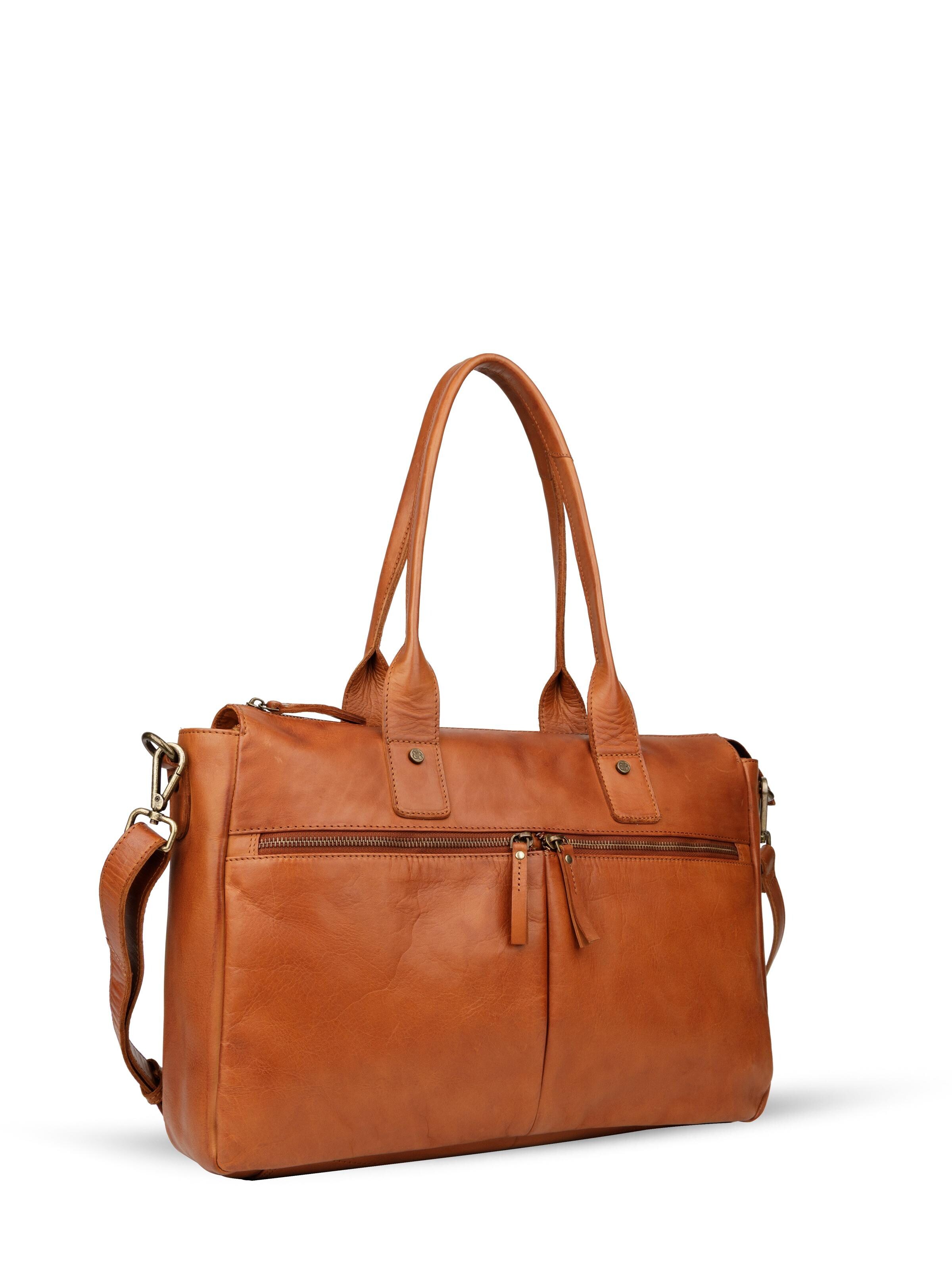 Bellicci Laptop Bag 'Greselle' in Brown
