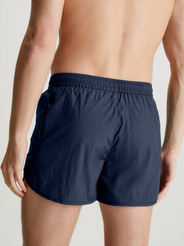 Calvin Klein Swimwear Badeshorts i blå