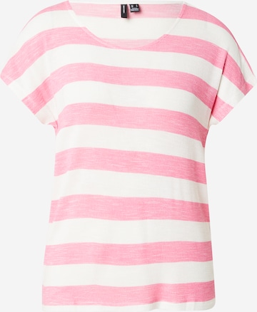 VERO MODA T-Shirt 'VMWIDE' in Pink: Vorderseite