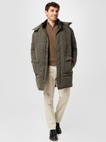 Cappotto invernale 'Felix' di Only & Sons in verde