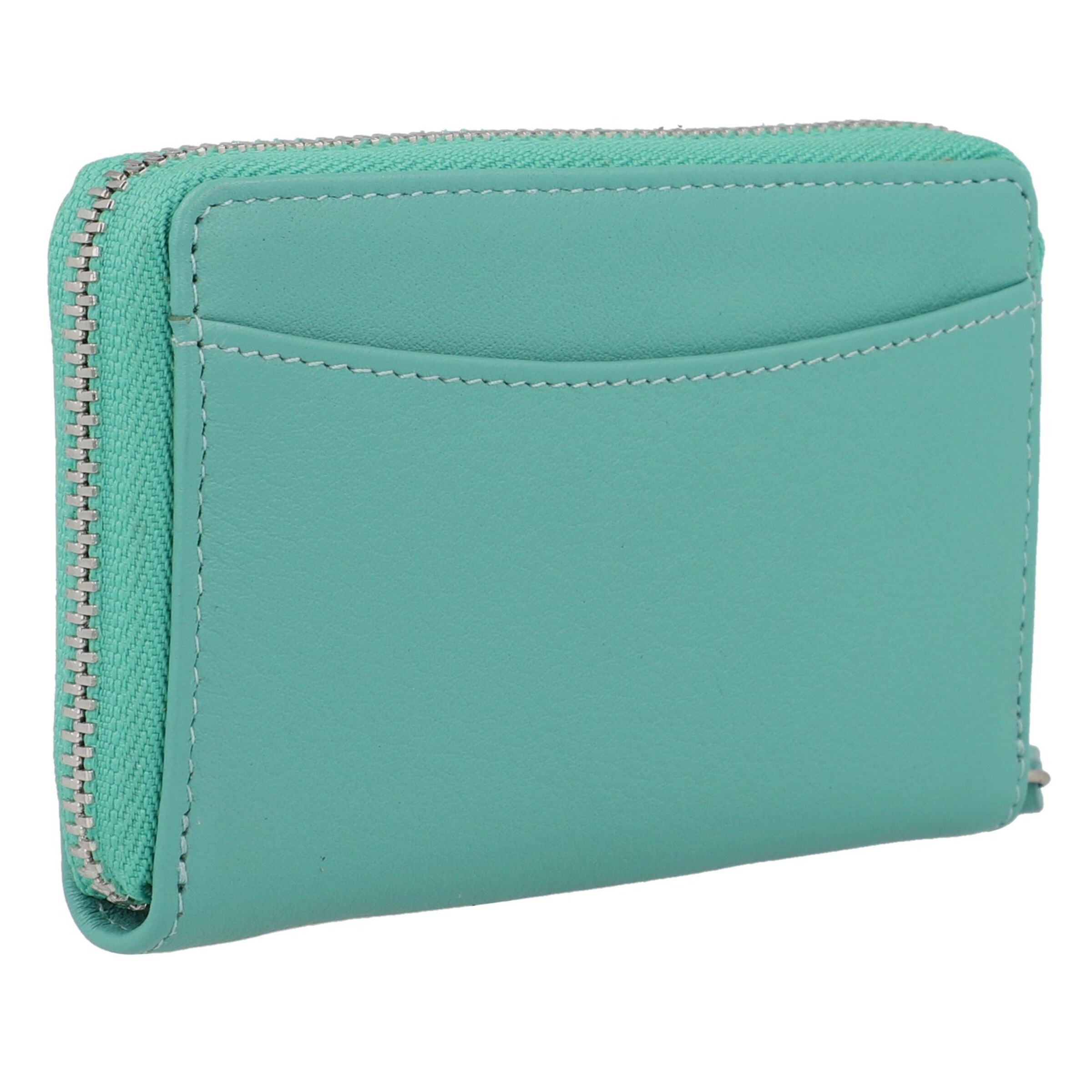 Braun Büffel Wallet 'Joy' in Blue