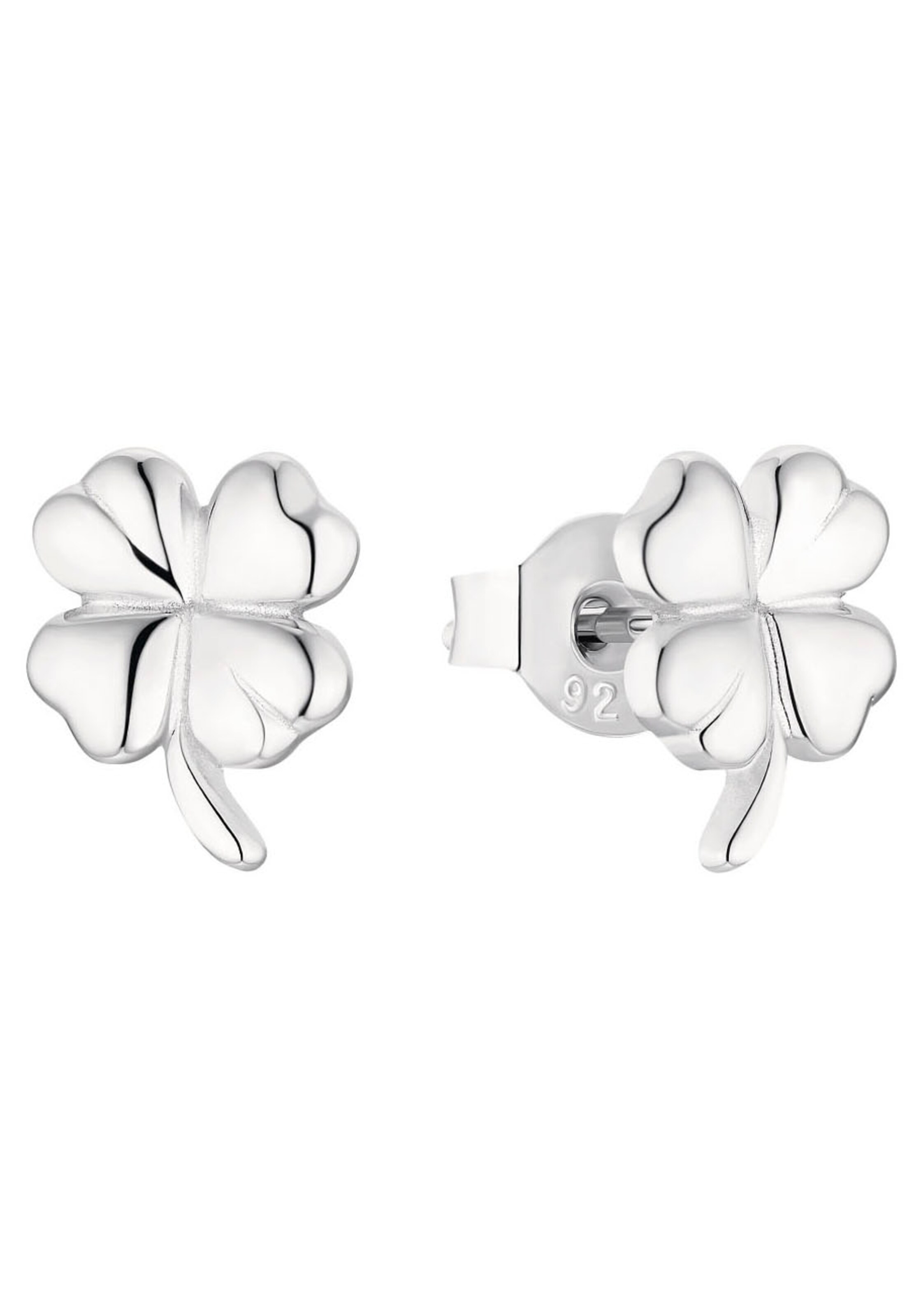 AMOR Ohrringe in Silber: Vorderseite