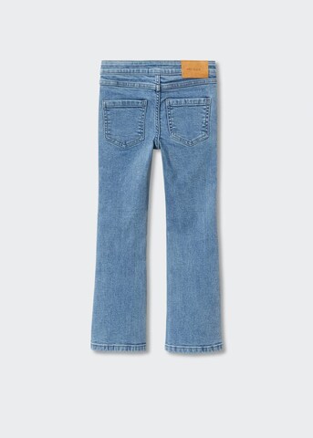 MANGO KIDS Flared Jeans 'Trumpet' in Blue