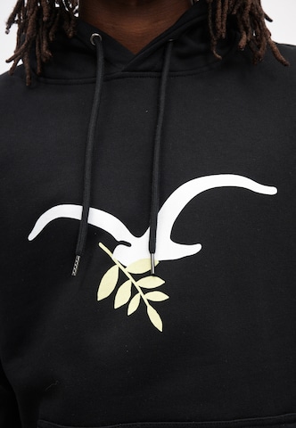 Cleptomanicx Sweatshirt 'Peace' in Black