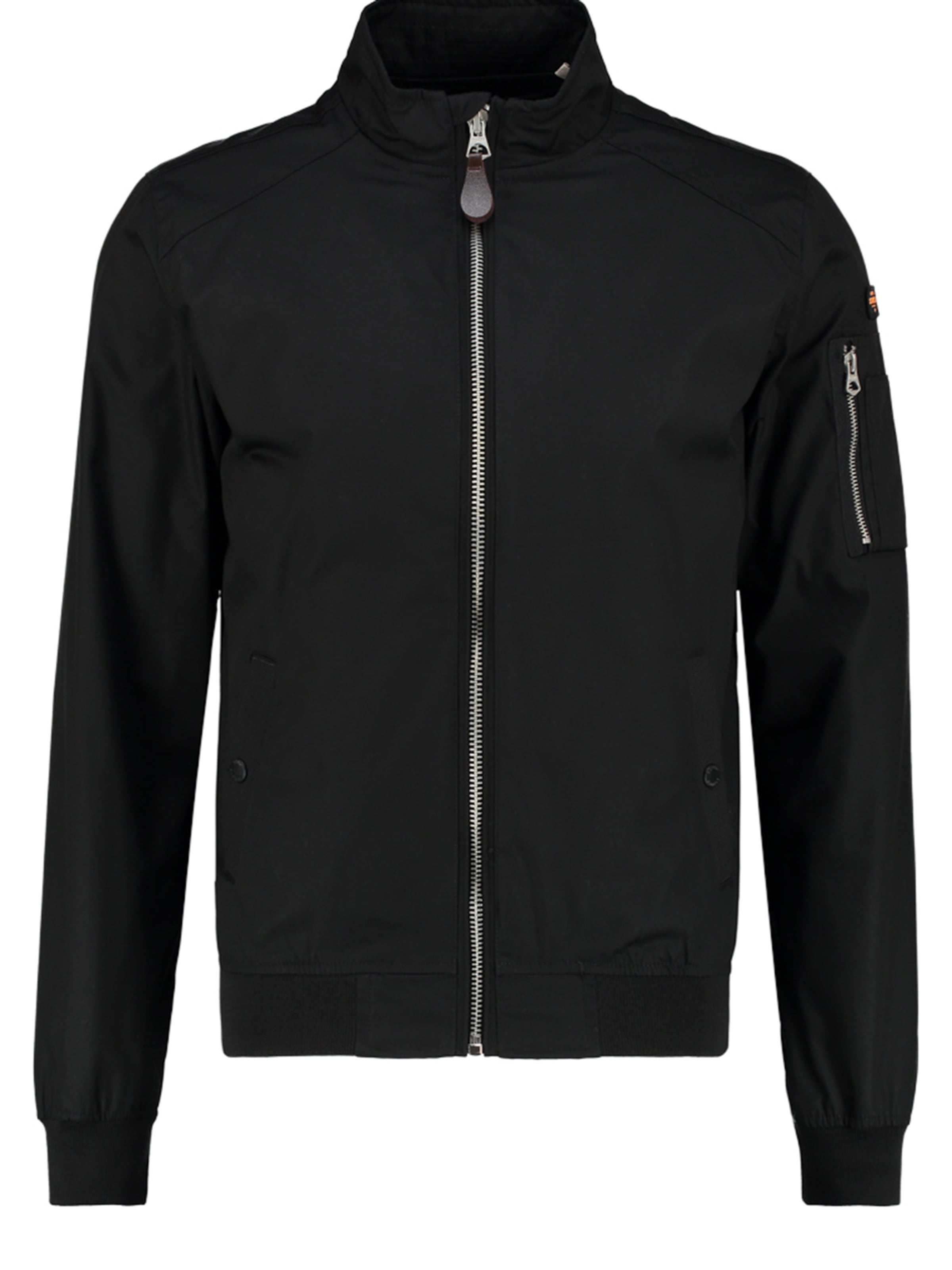 Schott NYC Jacke 'Kenny' in Schwarz: Vorderseite