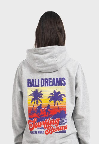 Oldskull Sweatshirt 'Wrldvibe Bali Beam' in Grey