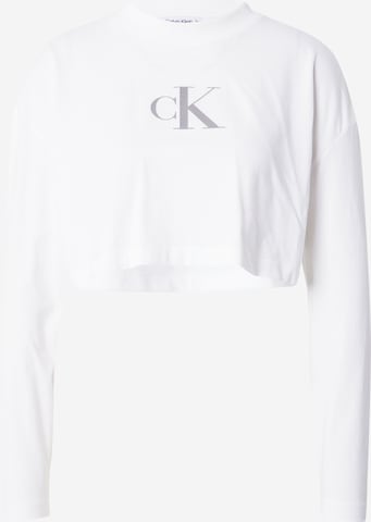 Calvin Klein Jeans - Camiseta en blanco: frente