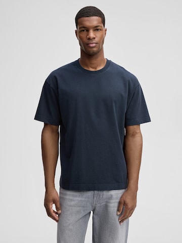 T-Shirt 'Skele ' STRELLSON en bleu : devant