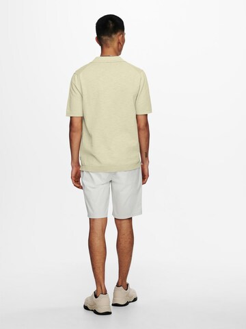 Only & Sons - Camiseta 'Ace' en amarillo