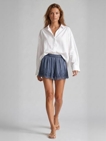 Opal Studio Regular Broek ' Luna ' in Blauw