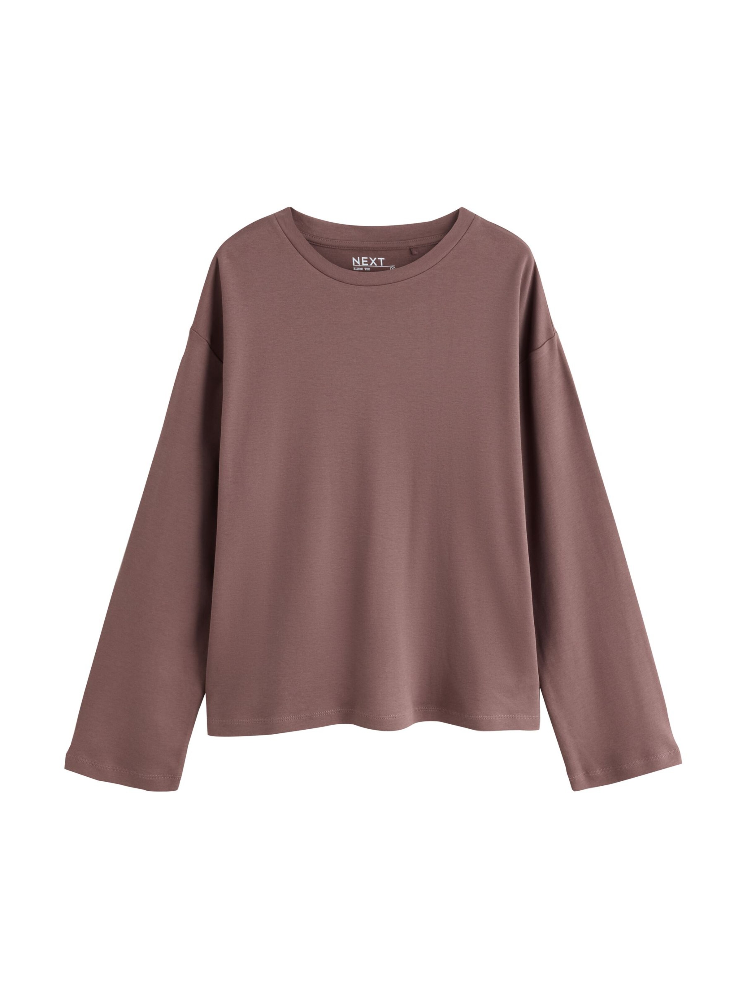 Next Shirt in Brown: front