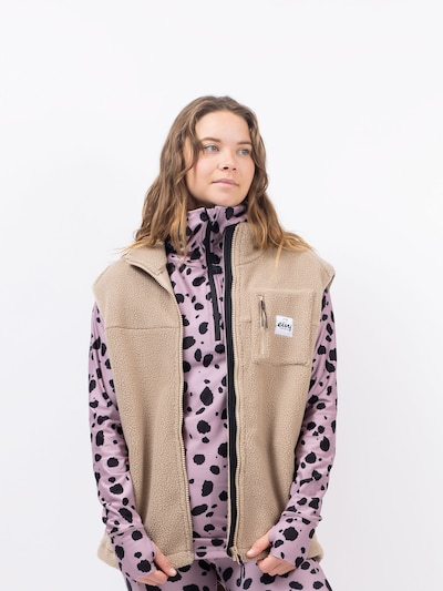 Eivy Gilet de sport en sable, Vue avec produit