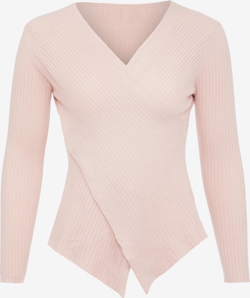 EUCALY Sweater in Pink: front