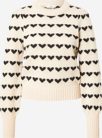JDY Sweater 'JDYSigrid' in Beige: front