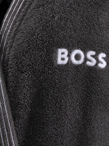 BOSS Home Long Bathrobe 'EDGE' in Grey