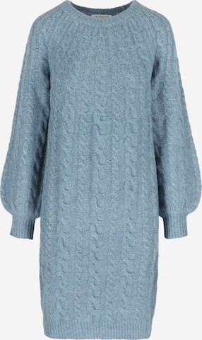 Robes en maille LolaLiza en bleu : devant