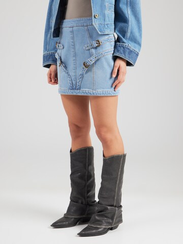 Gonna di Versace Jeans Couture in blu: frontale