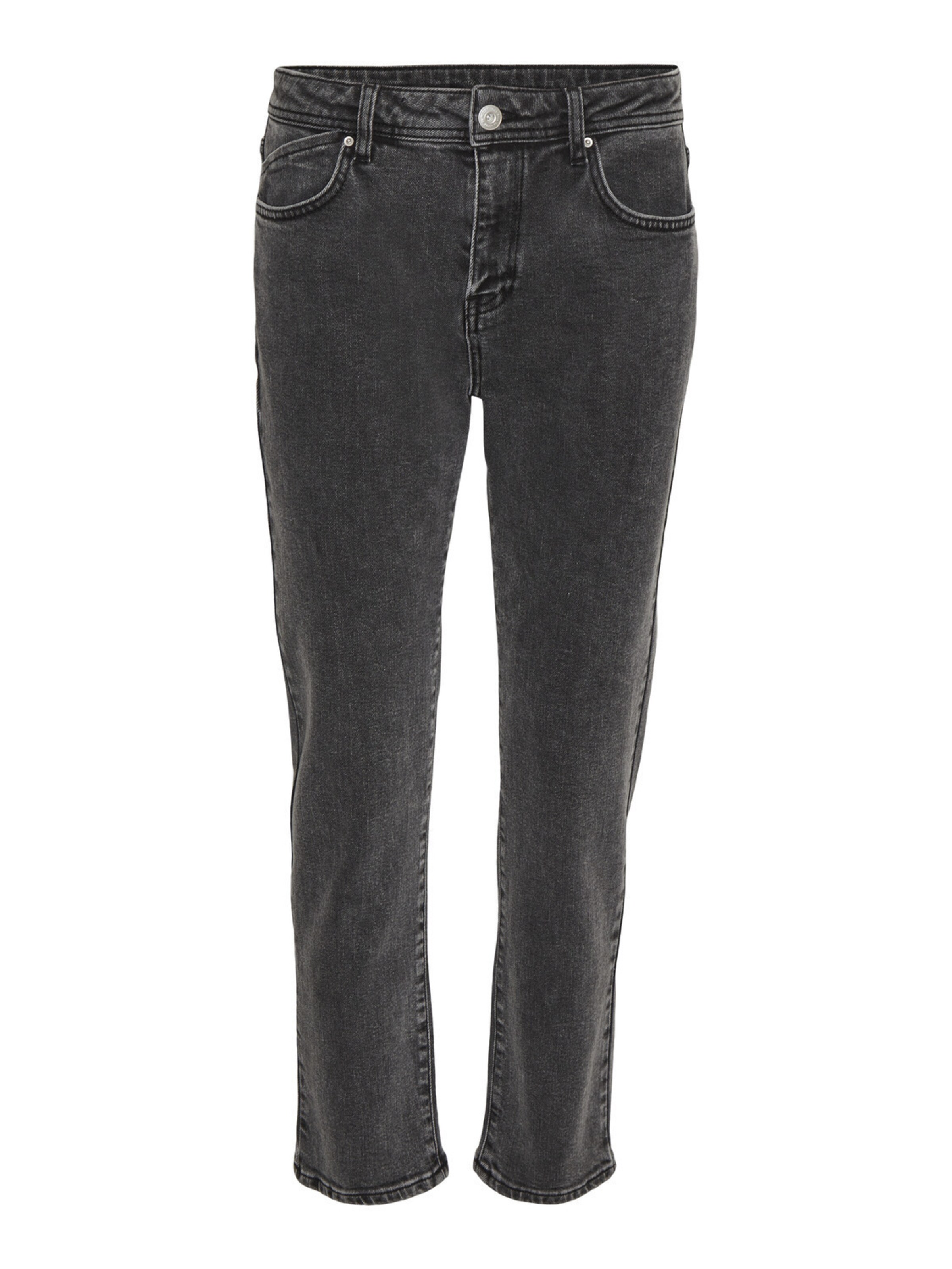Donna Jeans Noisy may Jeans Olivia in Grigio Scuro 