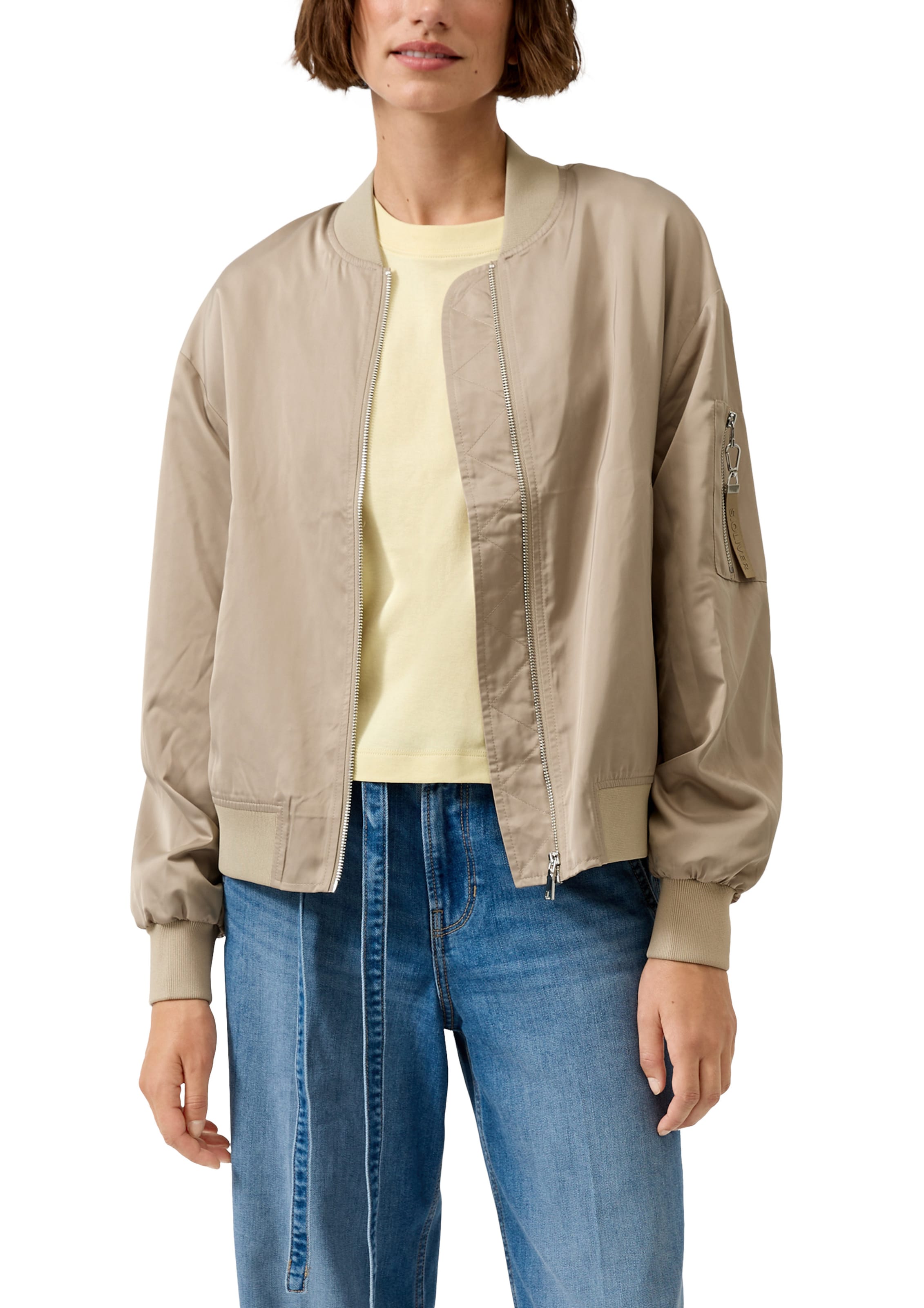 Veste mi-saison s.Oliver en beige
