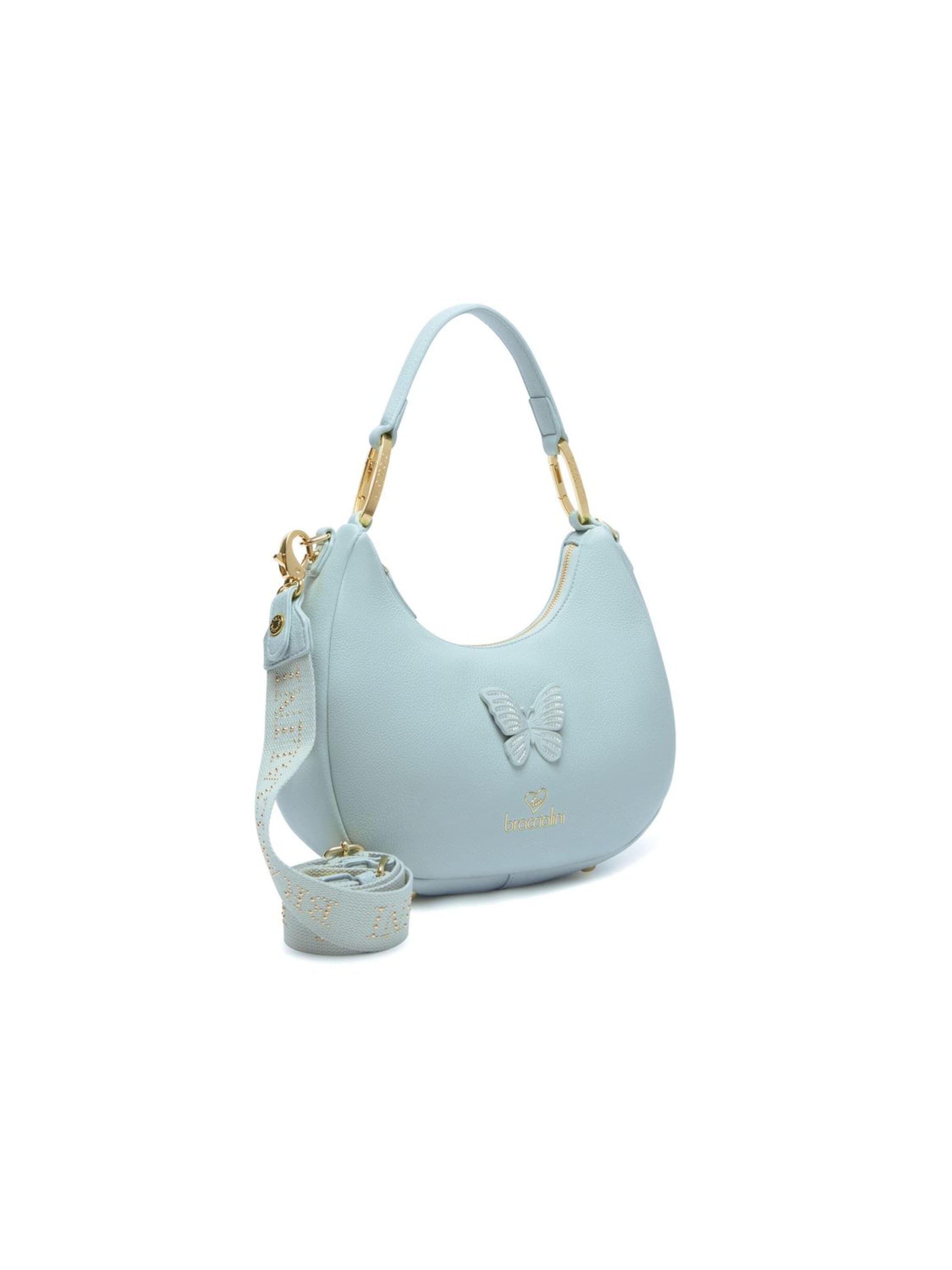 Borsa a spalla 'Amy Bijoux' di Braccialini in blu