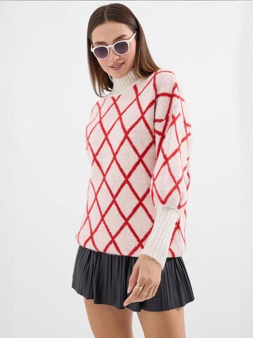 Bigdart Sweater in Red