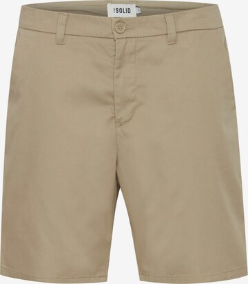 Regular Pantalon chino 'Seldric' !Solid en beige : devant